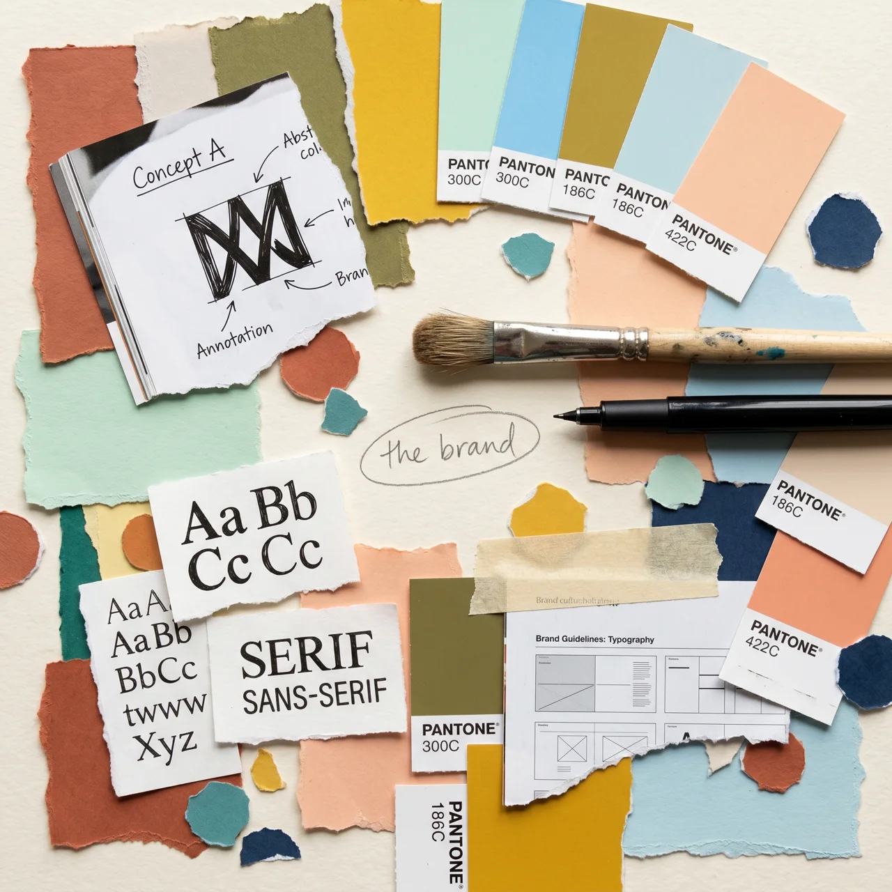 Brand identity and visual design process — Digiholix media production and creative services